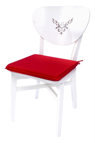 HOMAKS Kırmızı Sandalye Minderi 40x40
